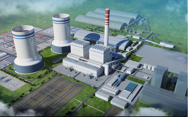 甘肃张掖电厂2×1000兆瓦燃煤机组扩建项目鸟瞰效果图.png 甘肃张掖电厂2×1000兆瓦燃煤机组扩建项目鸟瞰效果图.png