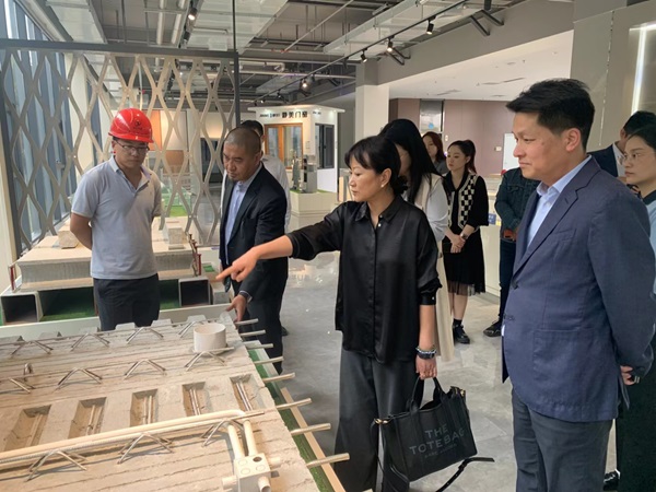 耶谢·佩登女士一行参观建筑产业园.jpg 耶谢·佩登女士一行参观建筑产业园.jpg